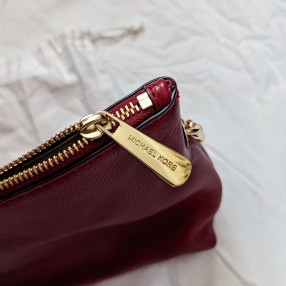 MICHAEL Michael Kors Jet Set chain crossbody bag, Cherry red - Picture 5 of 5